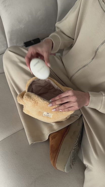 Peluş Makyaj Çantası
